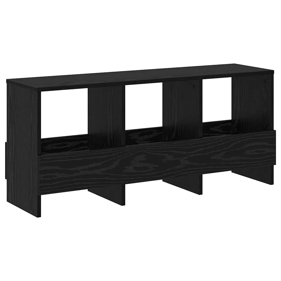 Étagère à magazines Chêne noir 102 x 30 x 45 cm - 2