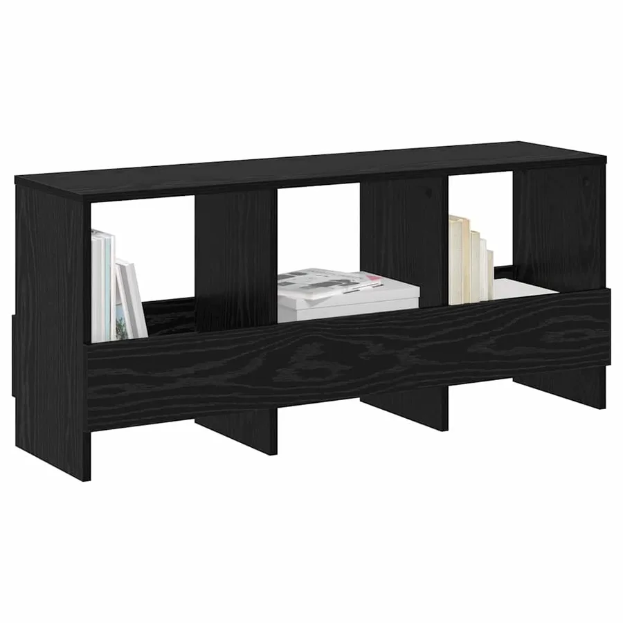 Étagère à magazines Chêne noir 102 x 30 x 45 cm - 3
