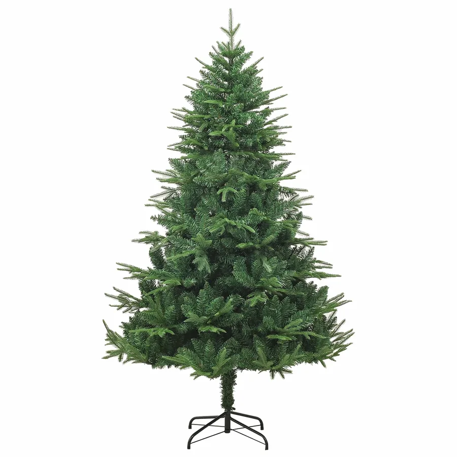 Sapin de Noël artificiel pré-éclairé Vert 180 cm PVC et PE - 4