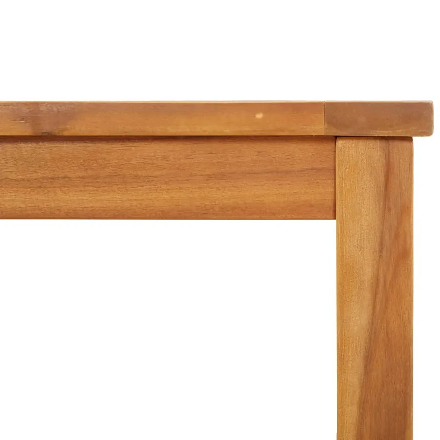 Table basse 40x40x36 cm bois d'acacia massif - 5
