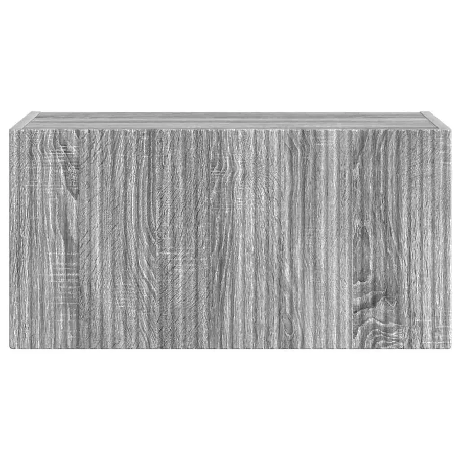 Meuble TV mural Gris Sonoma 60 x 31 x 29,5 cm Bois d'ingénierie - 6