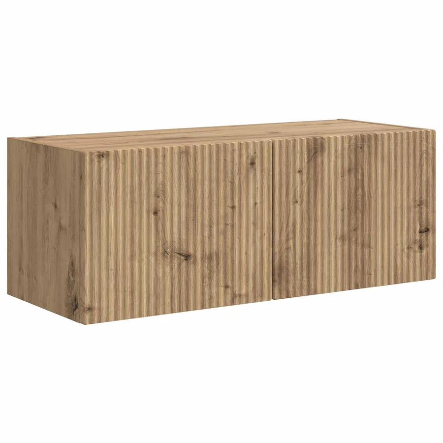 Ensemble meuble TV 4 pcs Chêne artisanal Bois d'ingénierie - 6