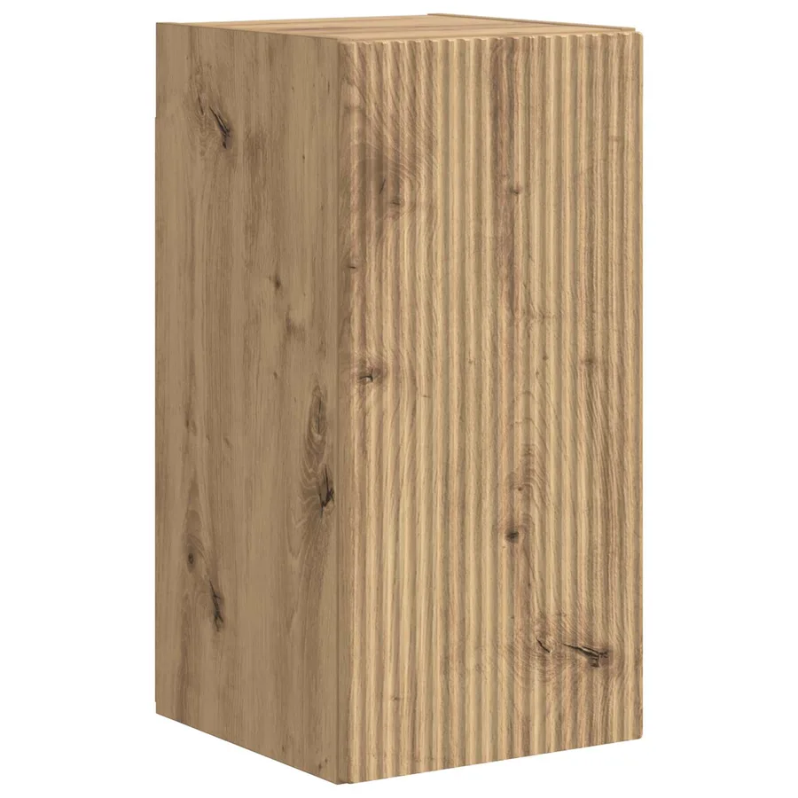 Ensemble meuble TV 4 pcs Chêne artisanal Bois d'ingénierie - 7