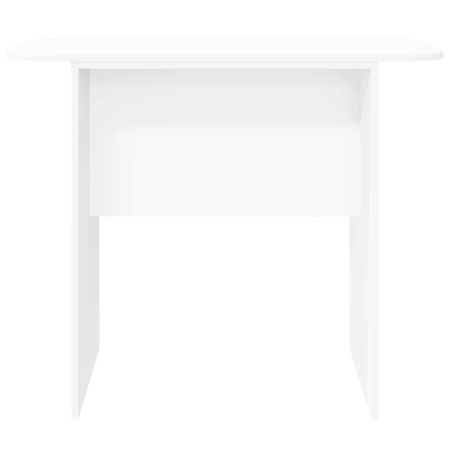 Table console Blanc 93 x 40 x 75 cm Bois d'ingénierie - 5