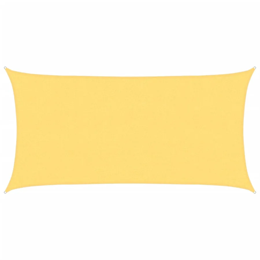 Voile d'ombrage 160 g/m² Beige 2,5x5 m PEHD - 2