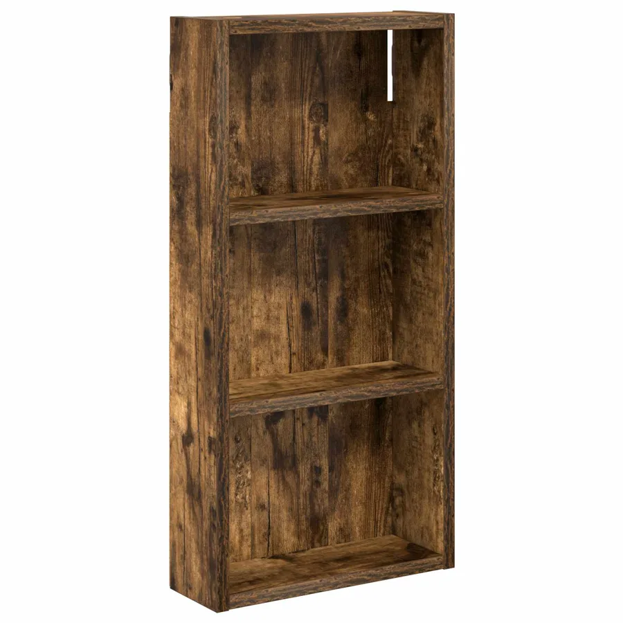 Armoire murale de salle de bain Chêne Fumé 30 x 10 x 60,5 cm - 2