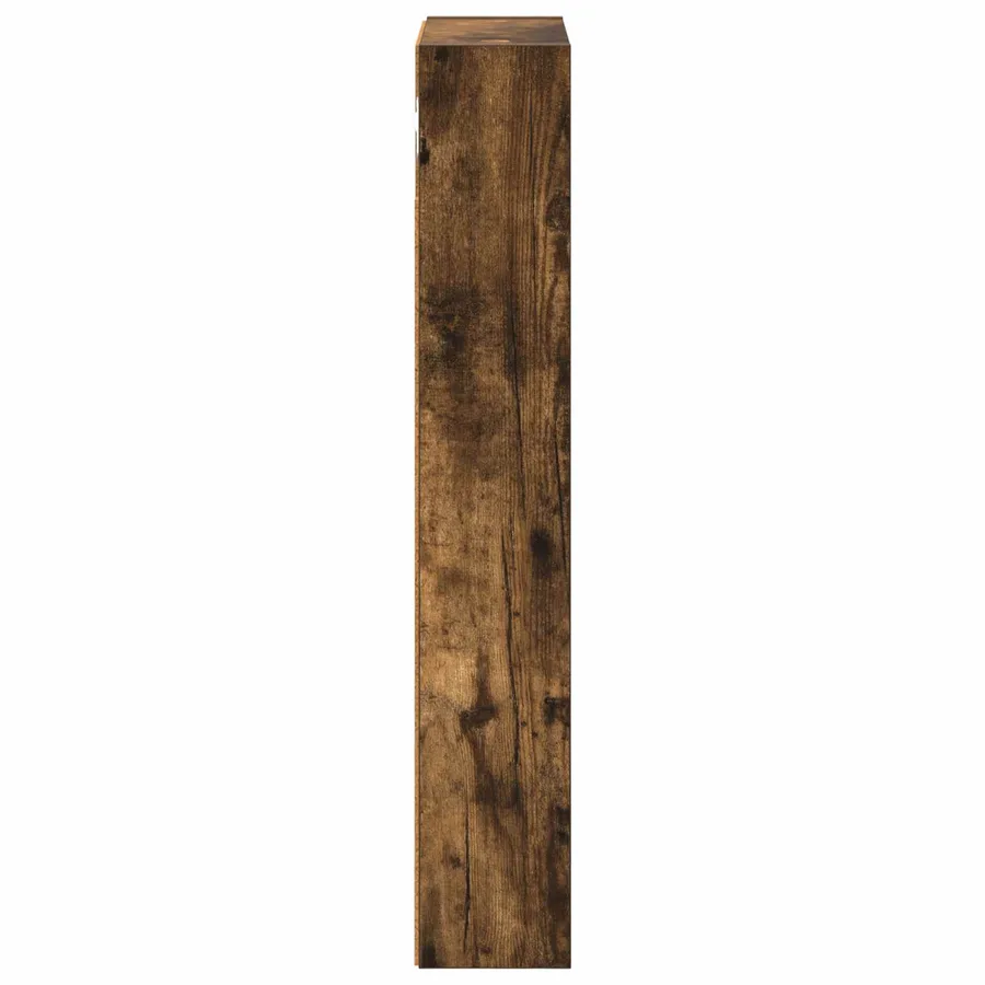 Armoire murale de salle de bain Chêne Fumé 30 x 10 x 60,5 cm - 7