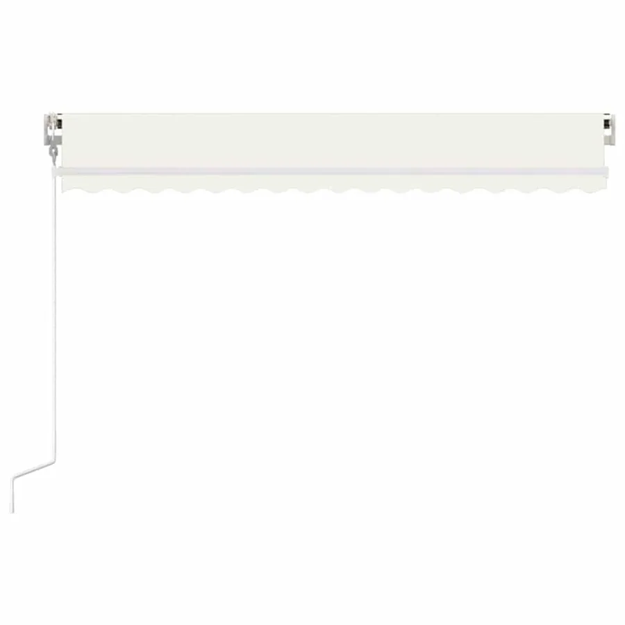 Auvent rétractable automatique 450x300 cm Crème - 3