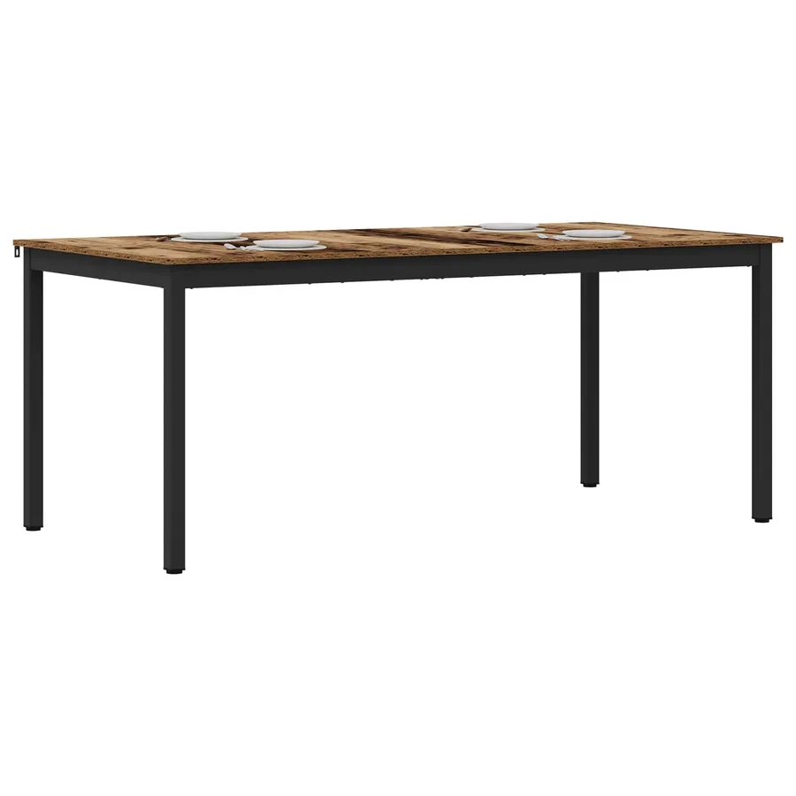 Table de salle à manger / Table de repas 180 x 90 x 75 cm - 3