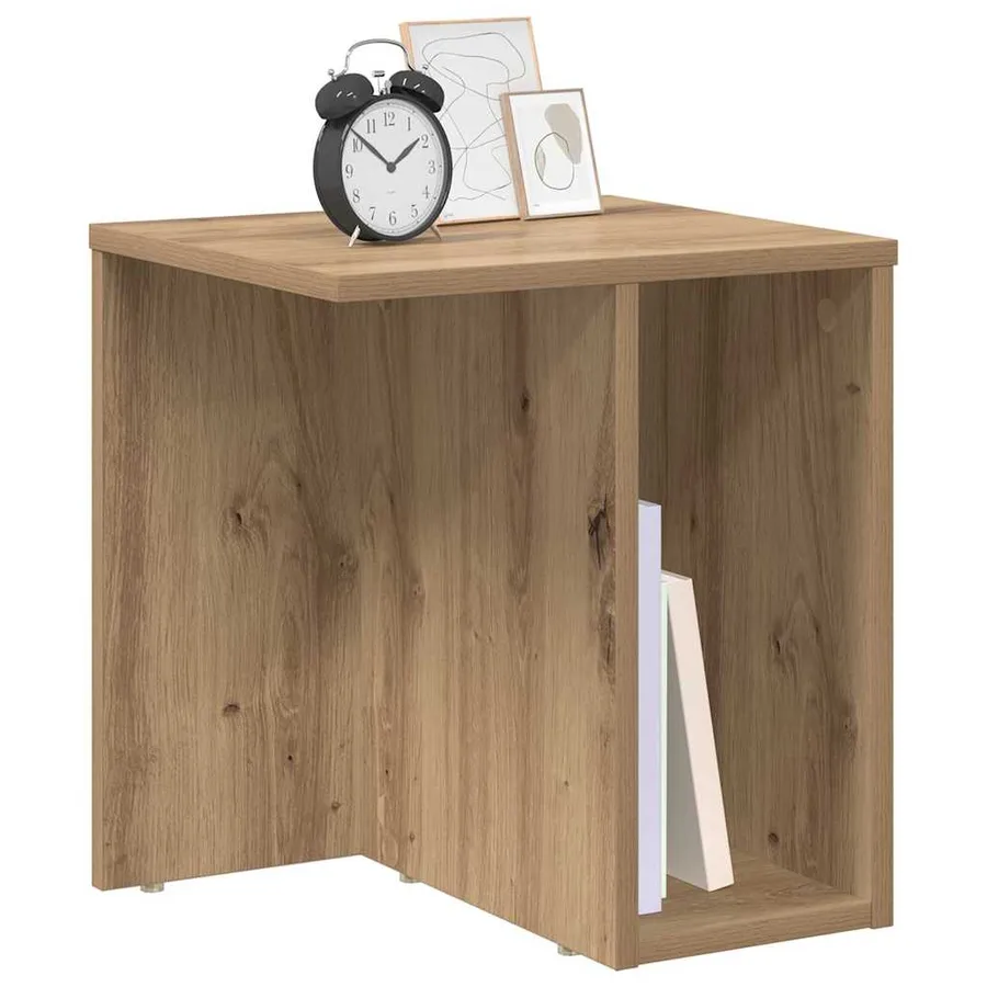 Table d'appoint 2 pc Chêne artisanal 37 x 32 x 40 cm - 3