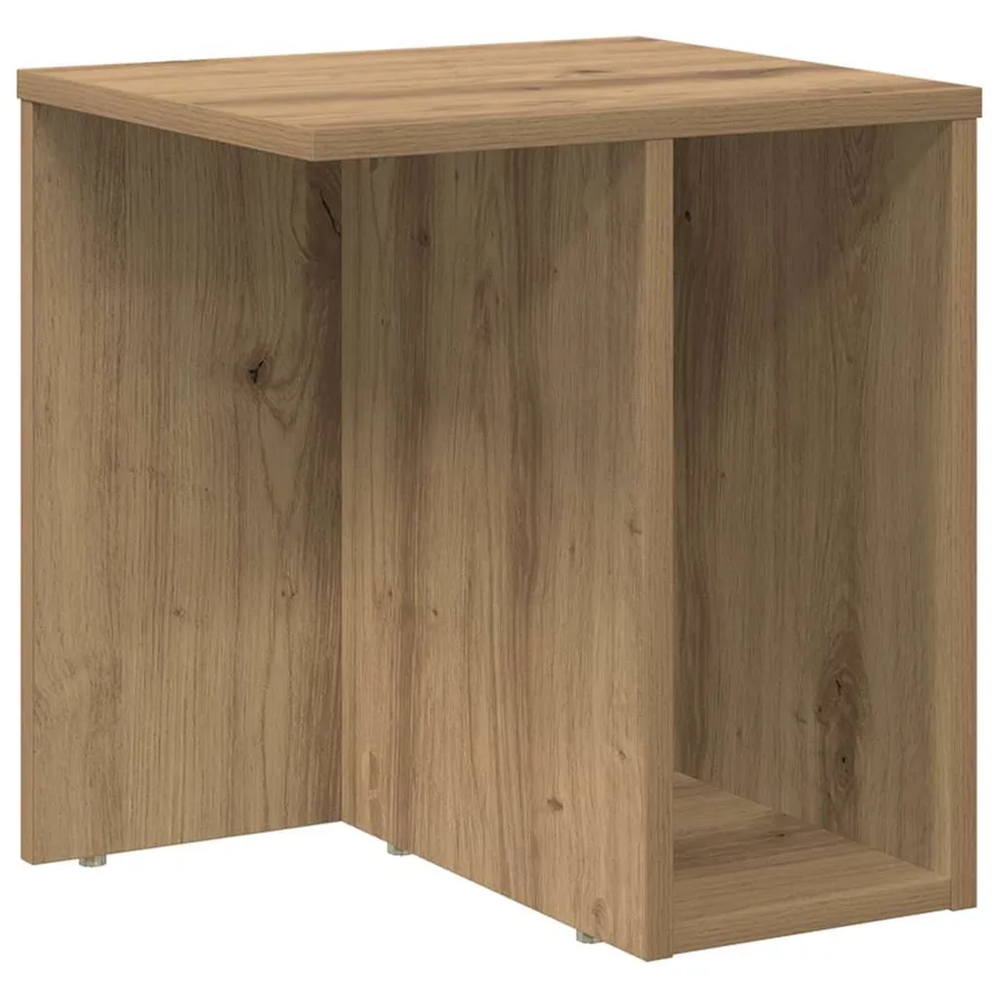 Table d'appoint 2 pc Chêne artisanal 37 x 32 x 40 cm - 5