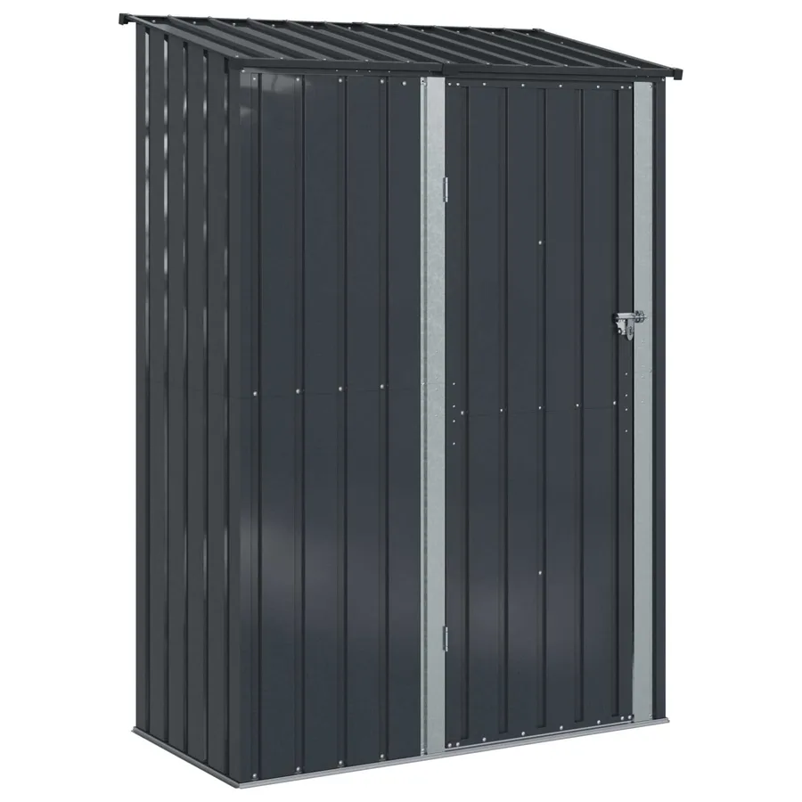 Cabanons de jardin Anthracite 140,5 x 74 x 200 cm Métал - 2