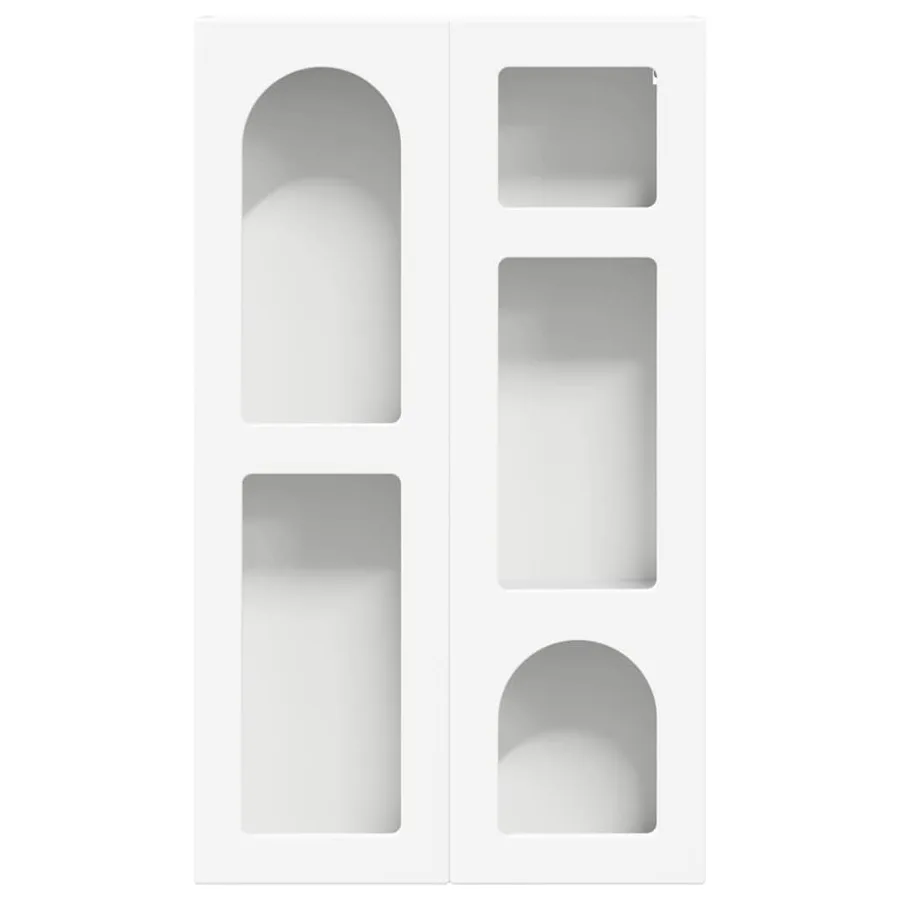 Armoire suspendue ELST Blanc 59 x 20 x 100 cm Bois d'ingénierie - 5