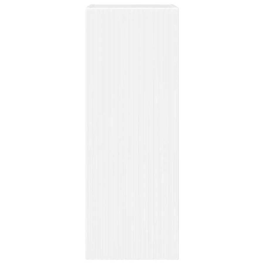 Meuble TV mural Montage mural Blanc Brillant 30 x 31 x 80 cm - 6