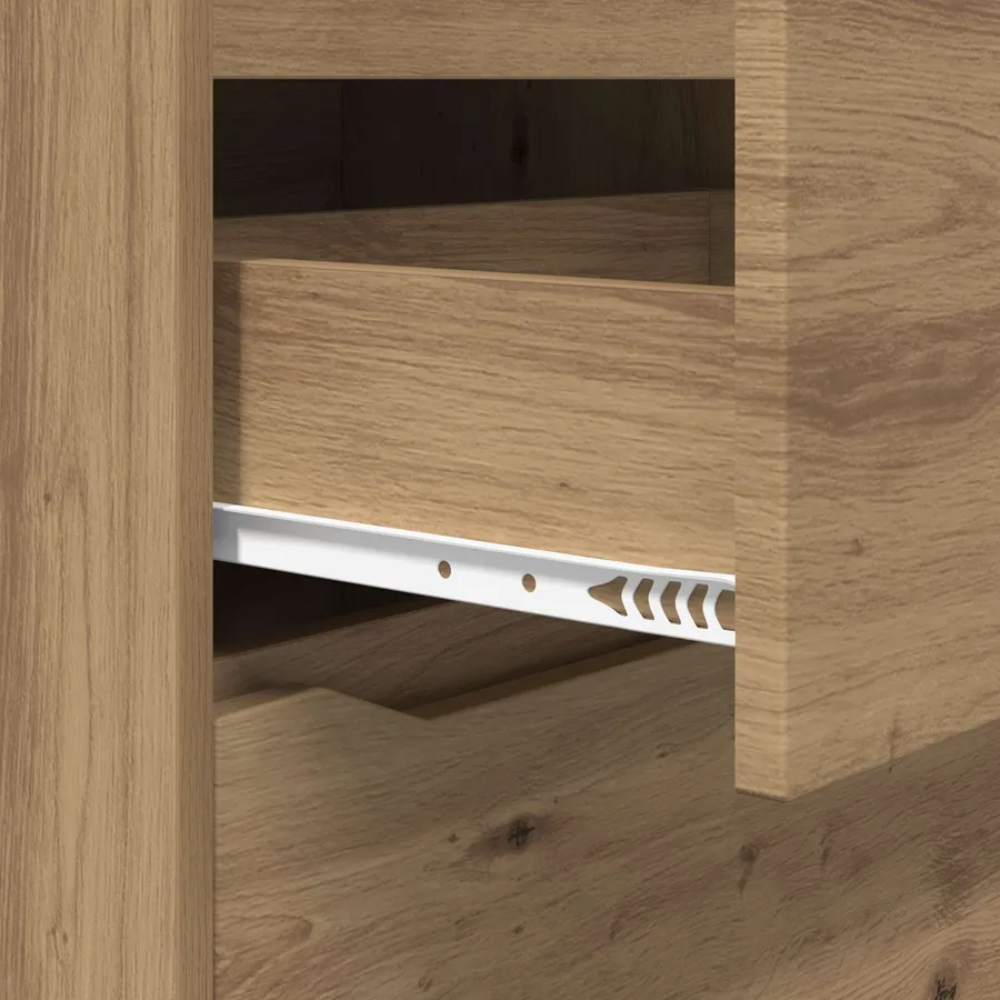 Armoires de rangement 60 x 48 x 105 cm Bois d'ingénierie - 11
