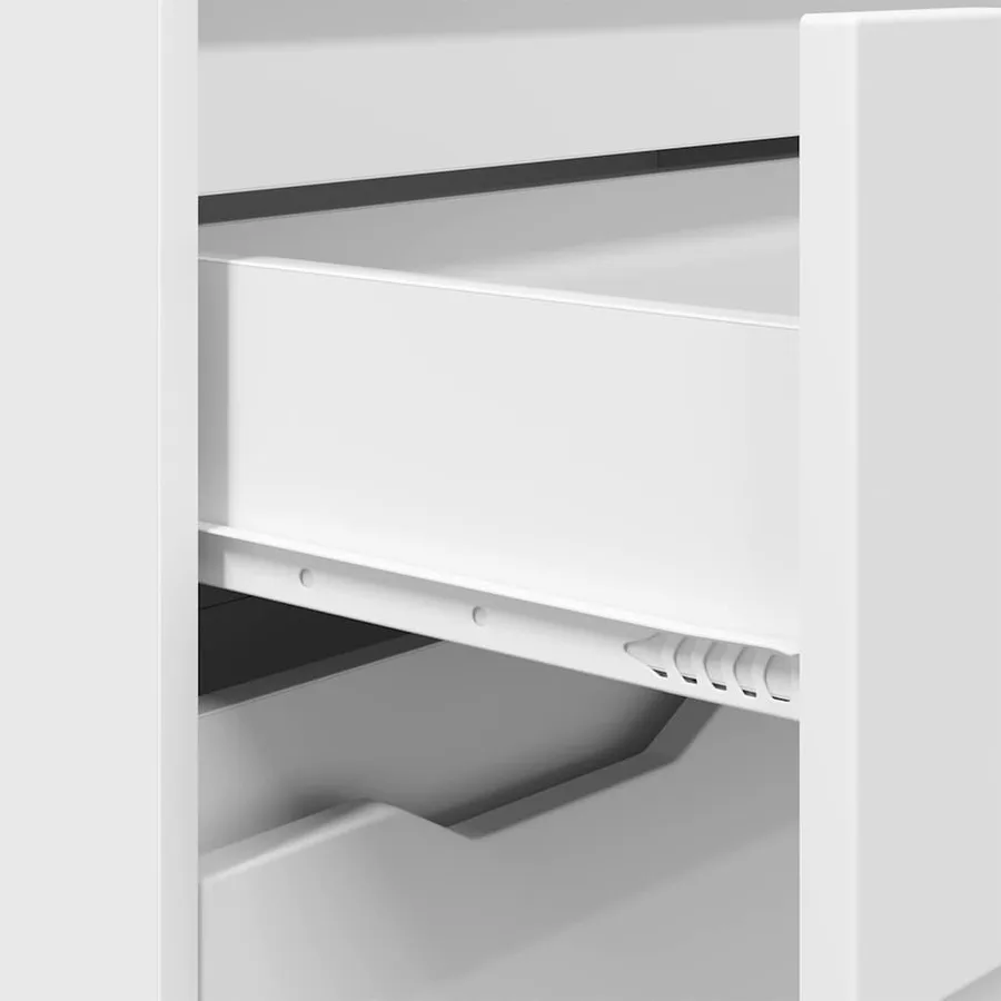 Cabinet de salle de bain avec tiroir Blanc 72,5 x 36,5 x 100 cm - 8