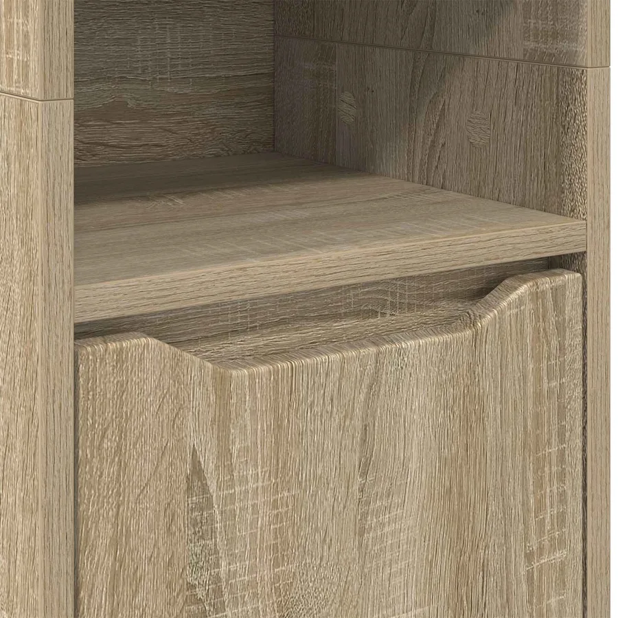 Cabinet de salle de bain Chêne Sonoma 30,5 x 30 x 195 cm - 10