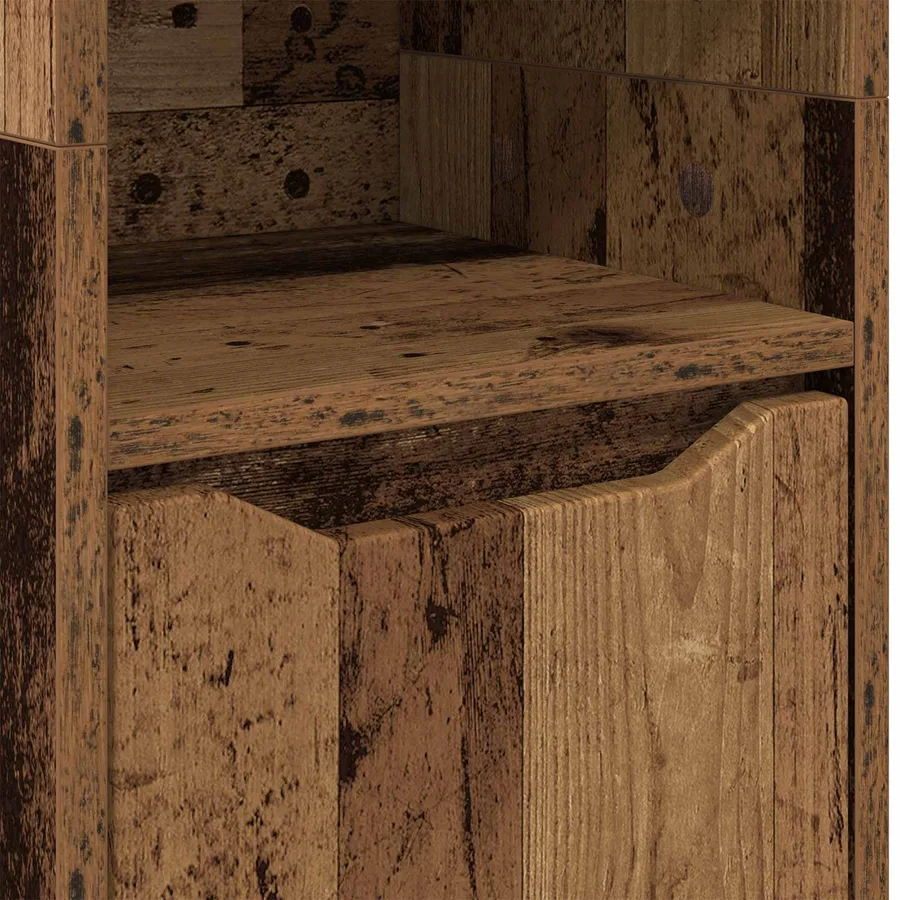 Cabinet de salle de bain Bois Ancien 30,5 x 30 x 195 cm - 10