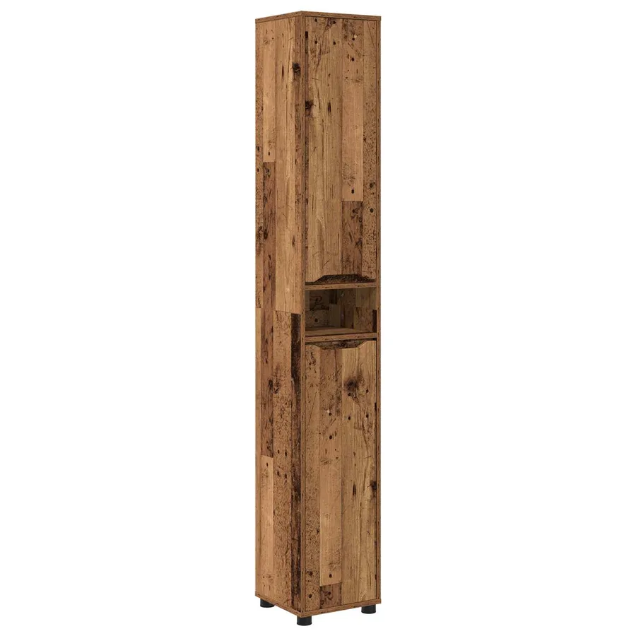 Cabinet de salle de bain Bois Ancien 30,5 x 30 x 195 cm - 2