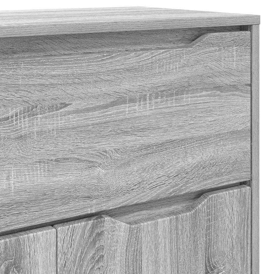 Cabinet de salle de bain Gris Sonoma 72,5 x 36,5 x 100 cm - 11