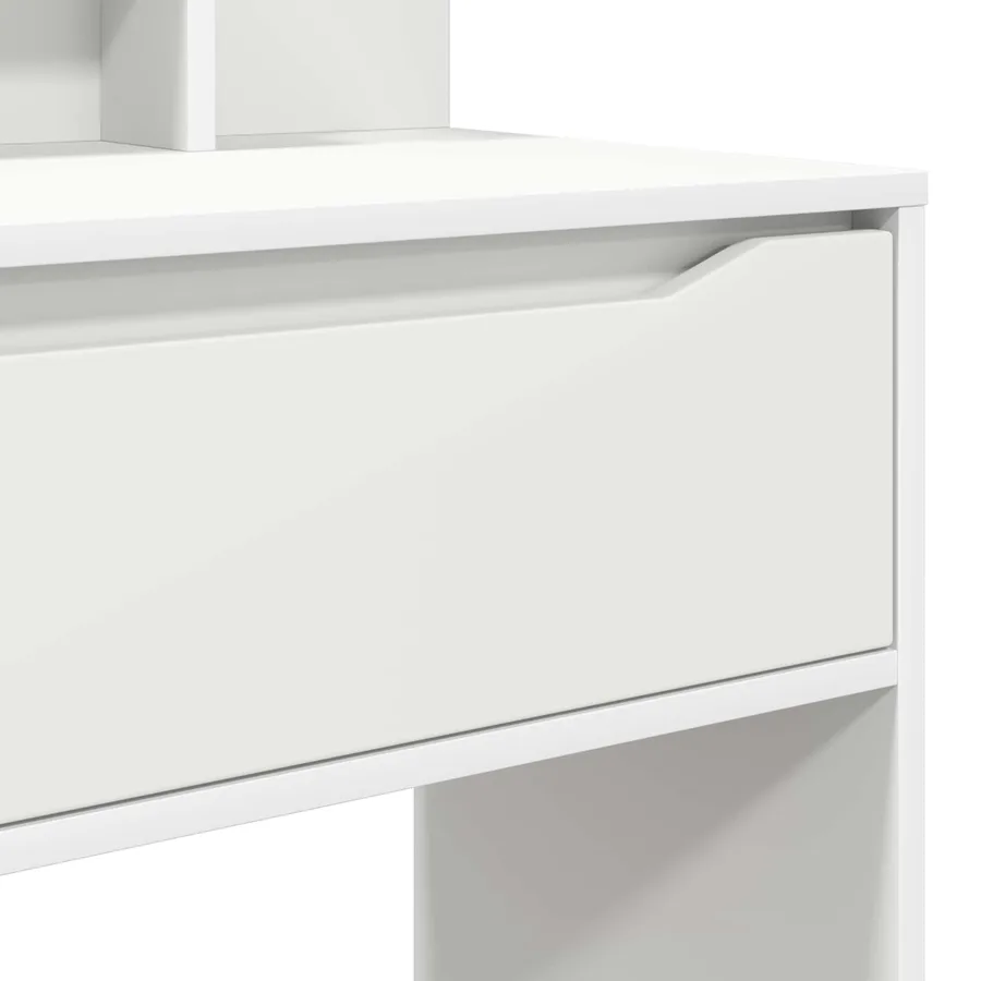 Tables de maquillage pour chambre Blanc 80 x 39,6 x 135 cm - 10
