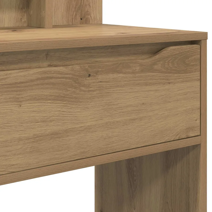 Tables de maquillage pour chambre Chêne artisanal - 10