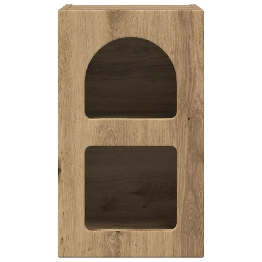 Table de chevet ELST Chêne artisanal 29,5 x 33,5 x 50 cm - 4