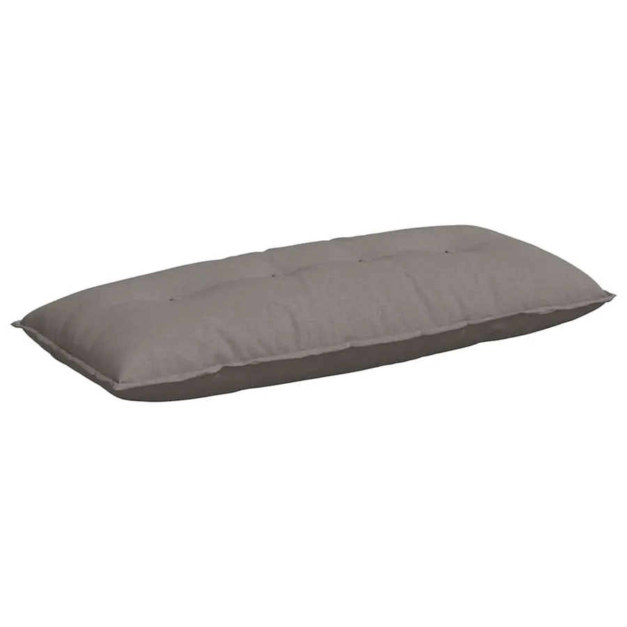 Coussin de Dos Taupe 120 x 19 x 50 cm tissu - 2