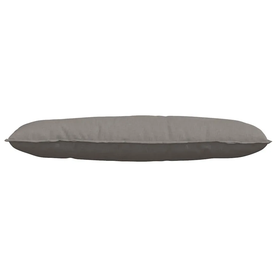 Coussin de Dos Taupe 120 x 19 x 50 cm tissu - 5