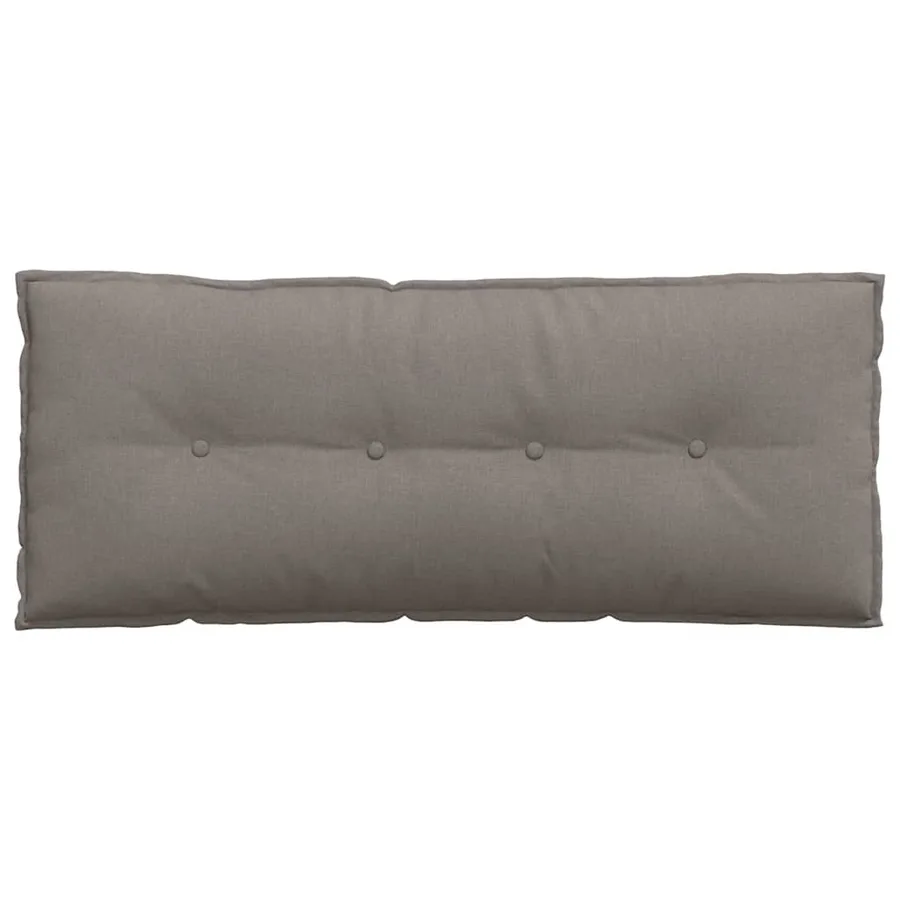 Coussin de Dos Taupe 120 x 19 x 50 cm tissu - 6