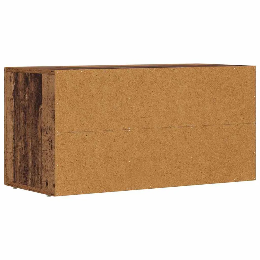 Meuble TV ELST 80 x 35 x 40 cm Bois ancien Bois d'ingénierie - 7