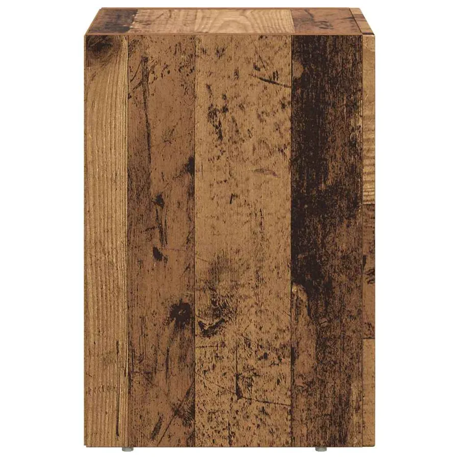 Table de chevet ELST Bois ancien 29,5 x 33,5 x 50 cm - 5