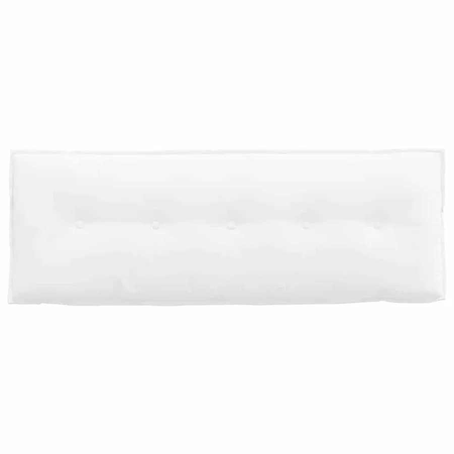 Coussin de Dos Blanc 140 x 19 x 50 cm tissu - 6