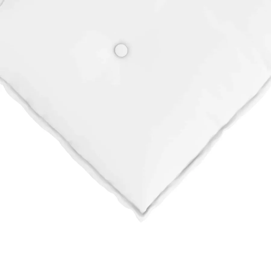 Coussin de Dos Blanc 140 x 19 x 50 cm tissu - 7