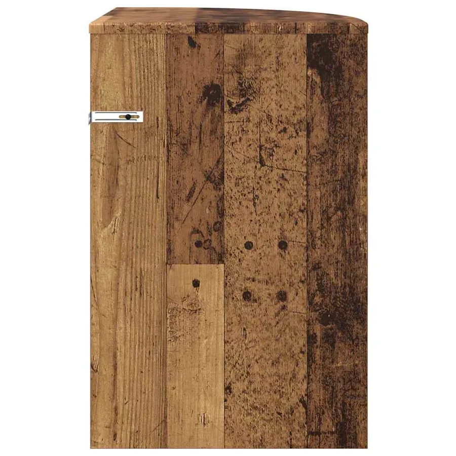 Table d'appoint Bois ancien 39,7 x 39,7 x 60 cm - 6