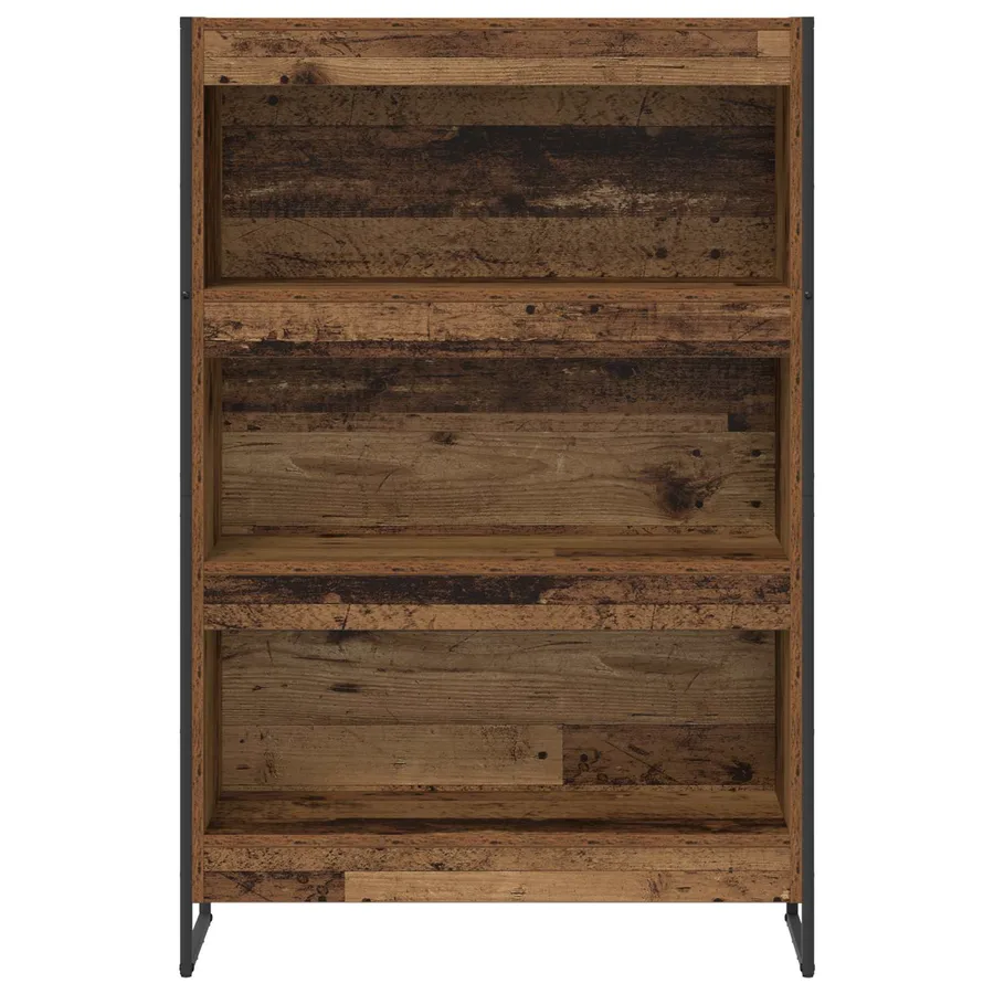 Bibliothèque Bois Ancien 80 x 30 x 121 cm Bois d'ingénierie - 5