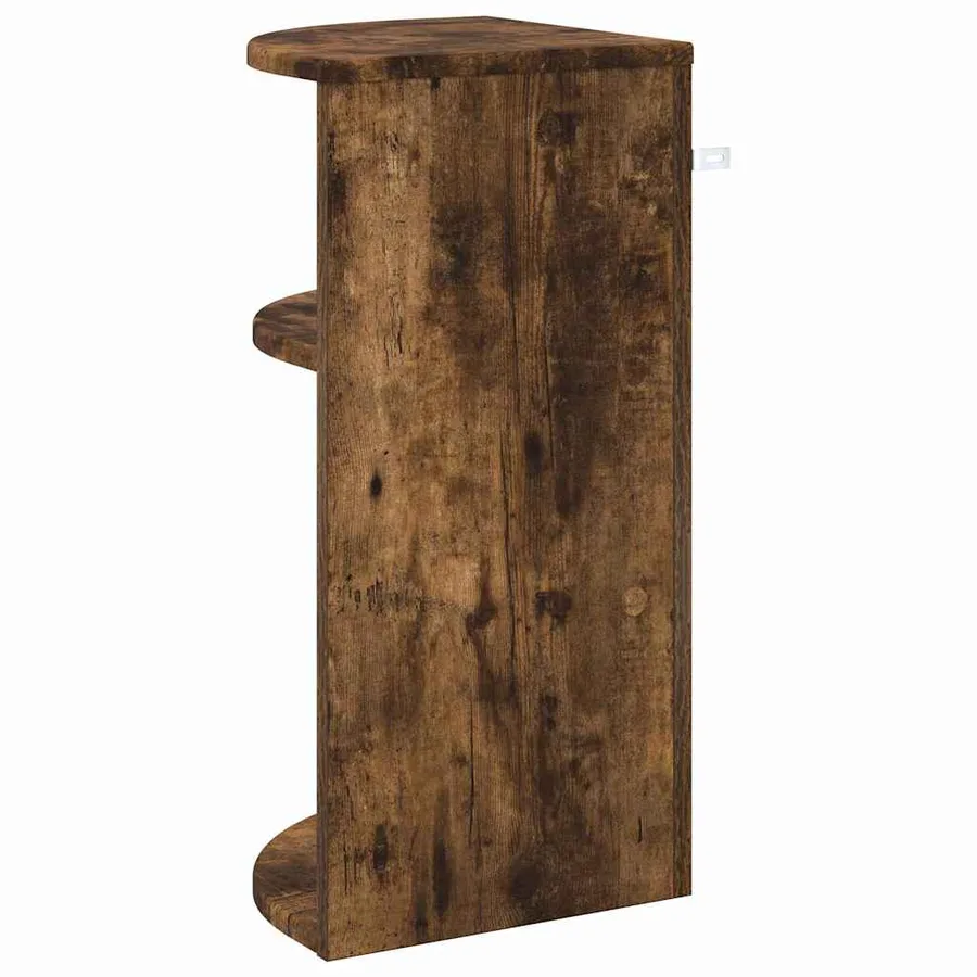 Table d'appoint Chêne fumé 29,6 x 29,6 x 60 cm - 7