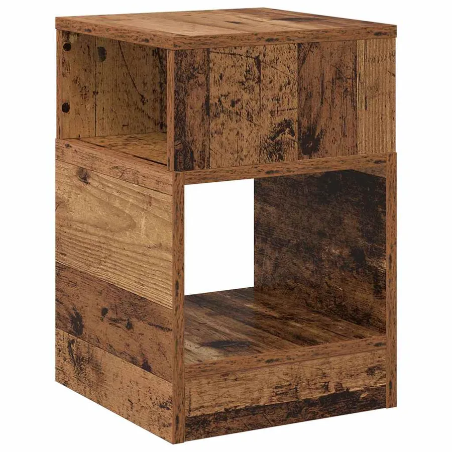 Table d'appoint 2 pcs Bois ancien 30,5 x 30 x 45 cm - 5