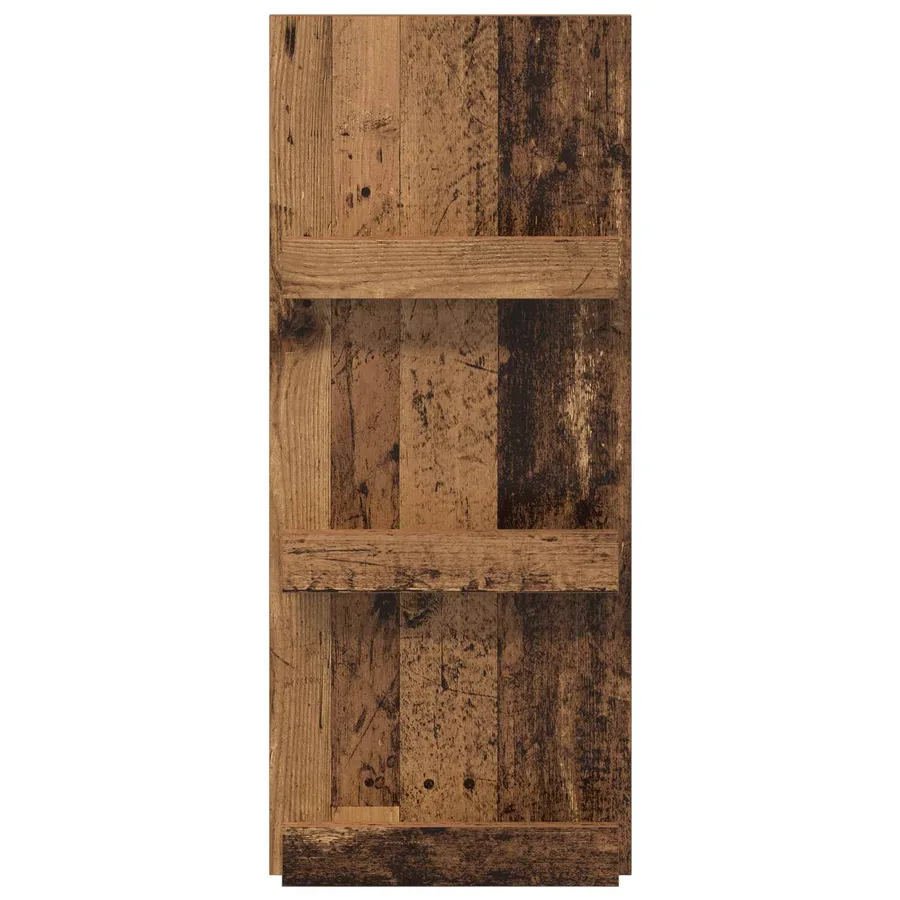 Étagère à magazines avec étagère Bois ancien 43 x 11 x 102 cm - 5