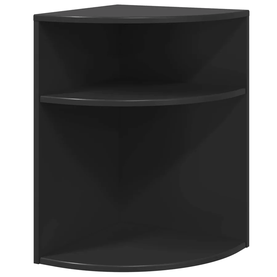 Table d'appoint Noir 39,7 x 39,7 x 60 cm Bois d'ingénierie - 2