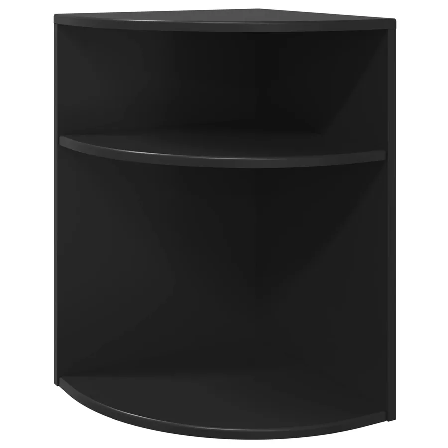Table d'appoint Noir 39,7 x 39,7 x 60 cm Bois d'ingénierie - 5