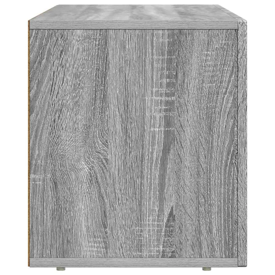 Meuble TV ELST 80 x 35 x 40 cm Gris Sonoma Bois d'ingénierie - 6