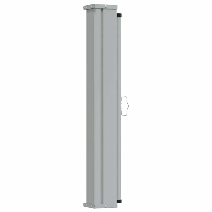 Auvent latéral rétractable de patio 100 x 300 cm Noir - 4