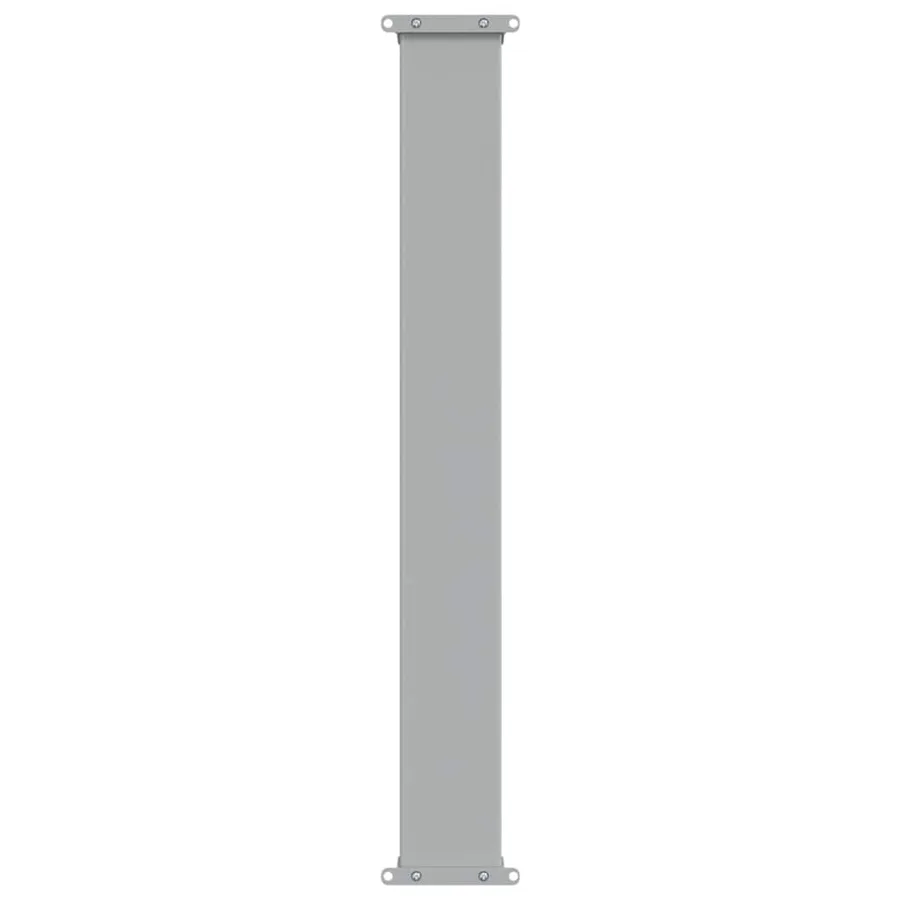 Auvent latéral rétractable de patio 100 x 300 cm Noir - 7