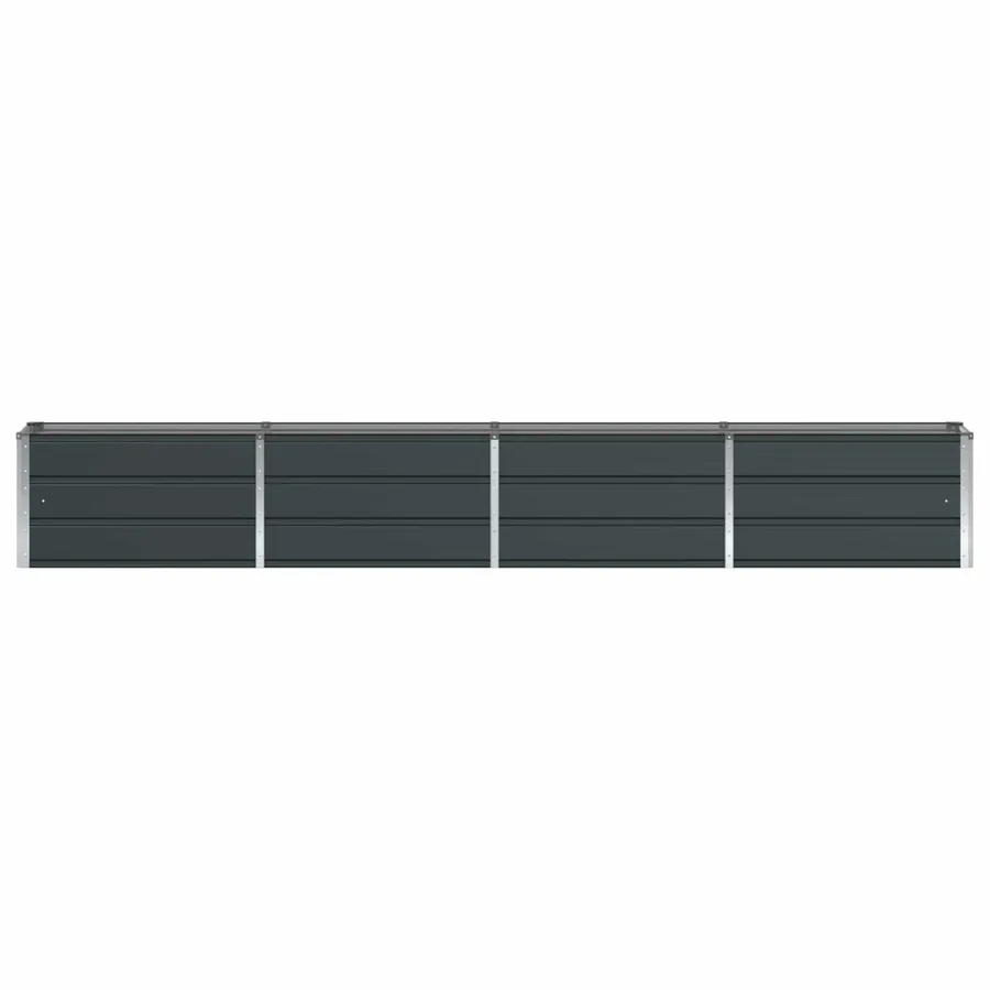 Jardinière Anthracite 320 x 40 x 45 cm Acier - 4