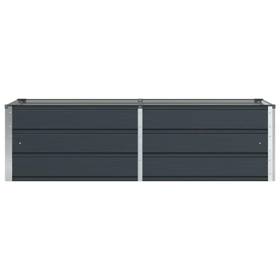 Jardinière Anthracite 160 x 80 x 45 cm Acier - 4