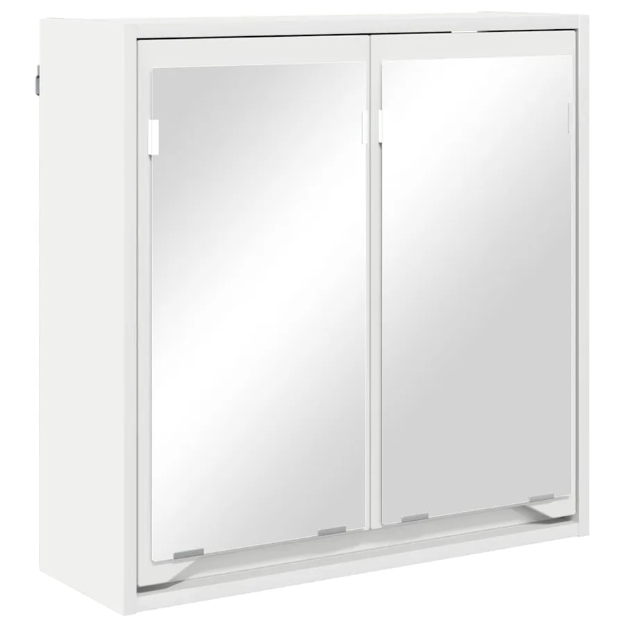 Ensemble de mobilier de salle de bain avec tiroir 3 pcs Blanc - 6
