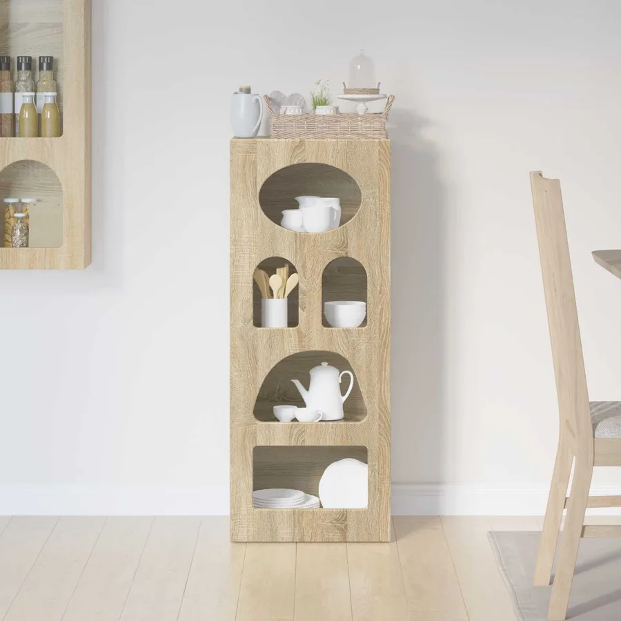 Buffet ELST Chêne Sonoma 40 x 35 x 100,5 cm Bois d'ingénierie - 4