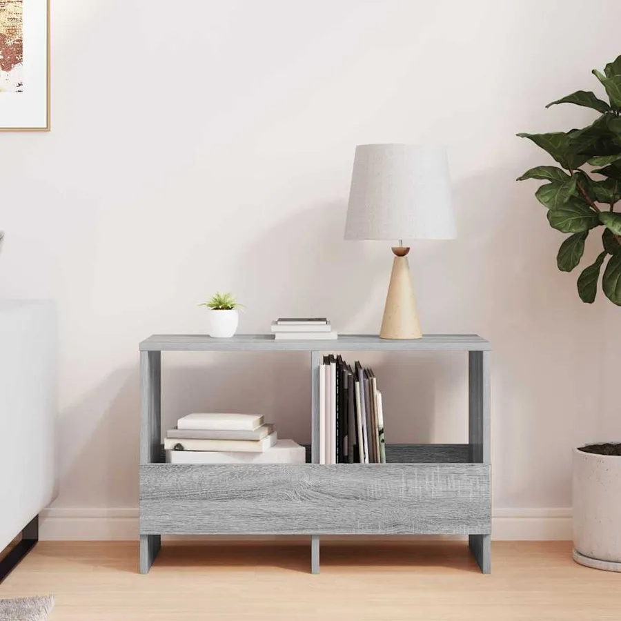 Étagère à magazines Gris Sonoma 68,5 x 30 x 45 cm - 4
