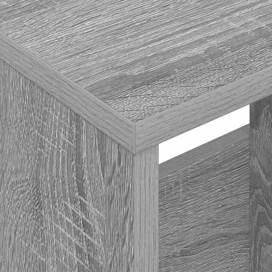 Étagère à magazines Gris Sonoma 68,5 x 30 x 45 cm - 9
